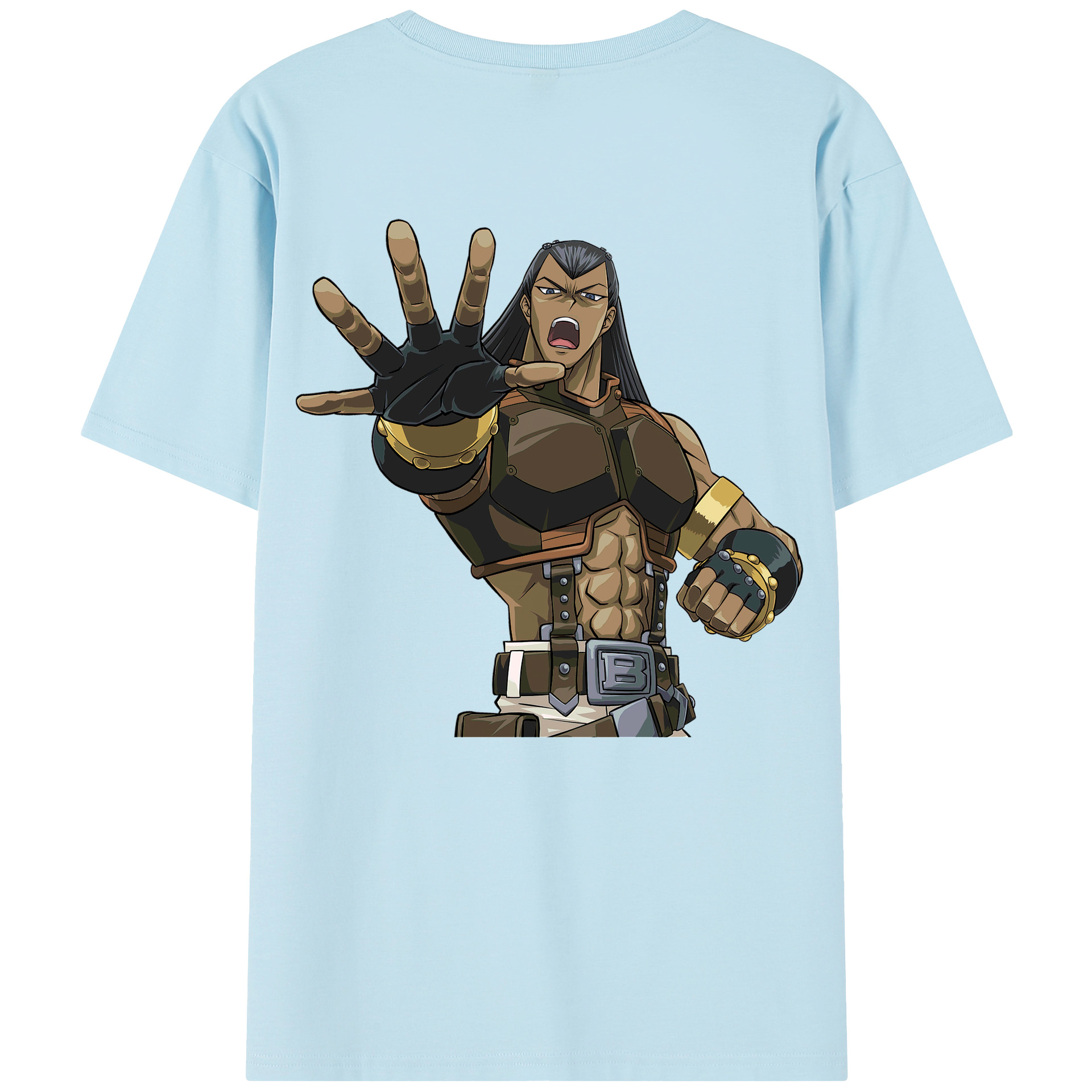 （画像用） 遊☆戯☆王 Yu-Gi-Oh! 綿100％半袖Tシャツ（背面プリント）